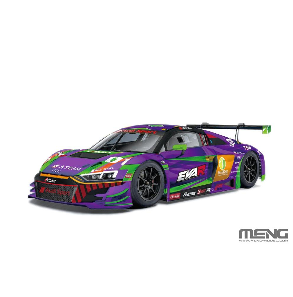 Meng 1/24 Audi R8 LMS EVA RT TEST TYPE-01 TSRT R8