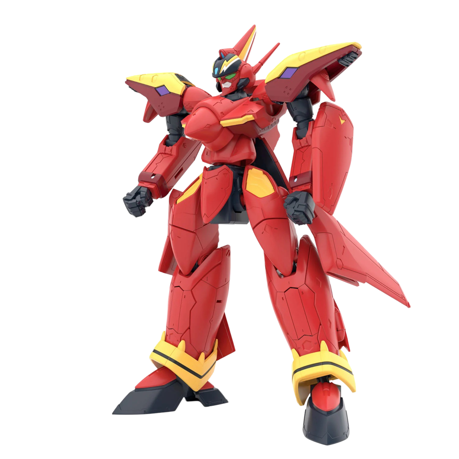 BANDAI Hobby HG 1/100 VF-19 CUSTOM FIRE VALKYRIE WITH SOUND BOOSTER