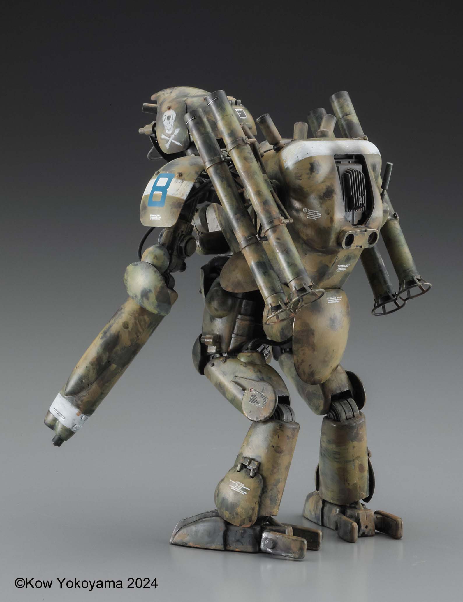 Hasegawa (Maschinen Krieger) 1/20  Humanoid Unmanned Interceptor Großer Hund Ausf.M "MASKENBALL"