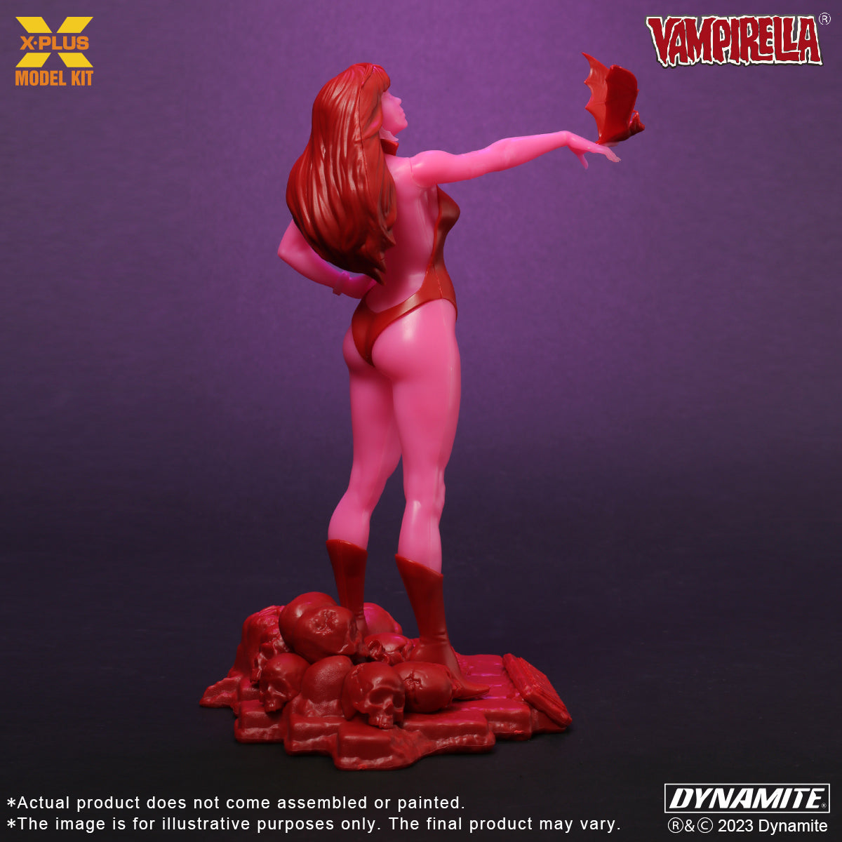 X-Plus 1/8 Vampirella Jose Gonzalez Edition (Glows In The Dark) Plastic Model Kit