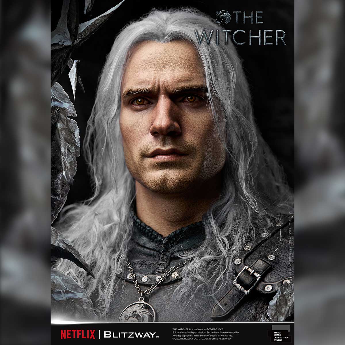 Blitzway 1/3 Infinite Scale Statue The Witcher 'Geralt of Rivia' "The Witcher"