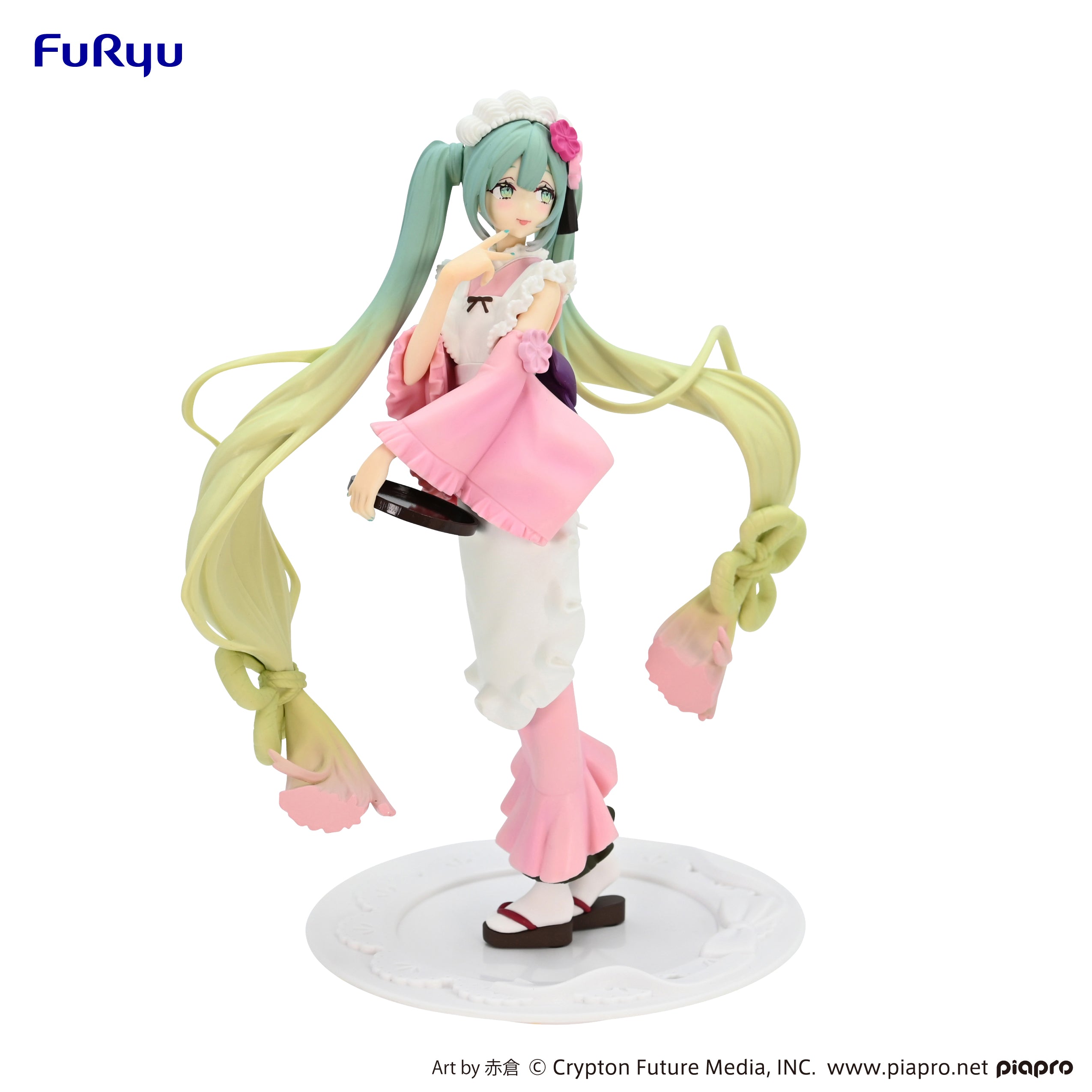 FURYU Corporation Hatsune Miku　Exceed Creative Figure -Matcha Green Tea Parfait Cherry Blossom ver.-