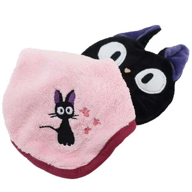 Marushin Kiki's Delivery Service Jiji Micro Loop Towel "Kiki's Delivery Service"