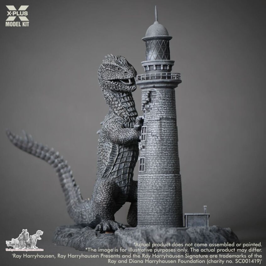 X-PLUS 1/72 Ray Harryhausen's Rhedosaurus Plastic Model Kit