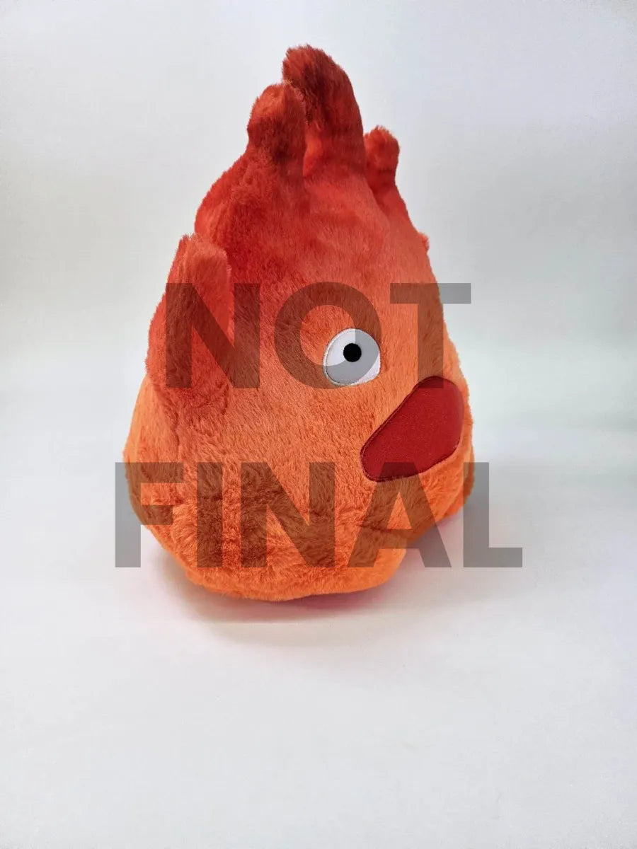 Sun Arrow Plush Fluffy Calcifer - 13" "Howl's Moving Castle"