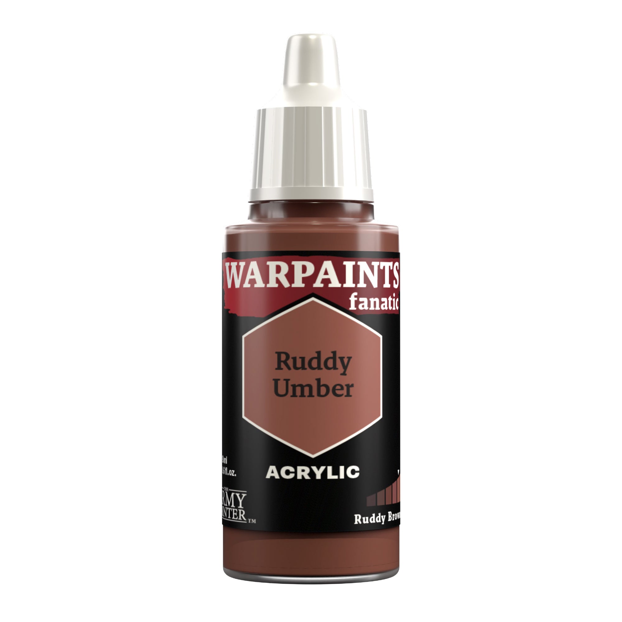 Army Painter Warpaints Fanatic Acrylic, Ruddy Umber