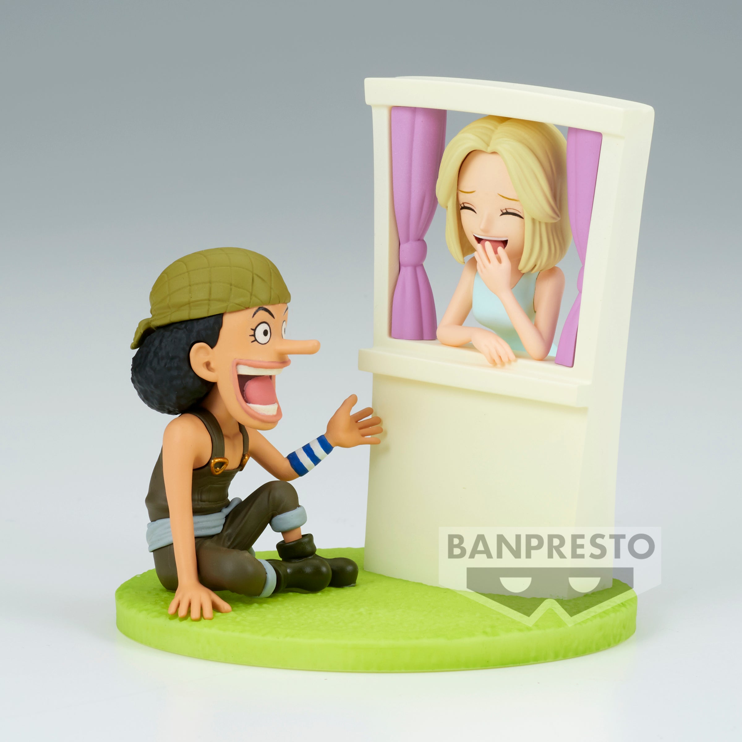 BANDAI Spirits Usopp & Kaya "One Piece", Bandai Spirits World Collectable Figure Log Stories