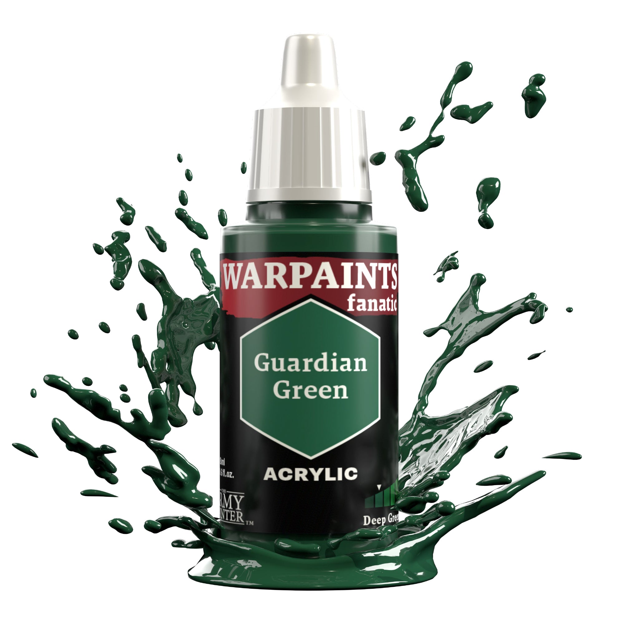 Army Painter Warpaints Fanatic Acrylic, Guardian Green