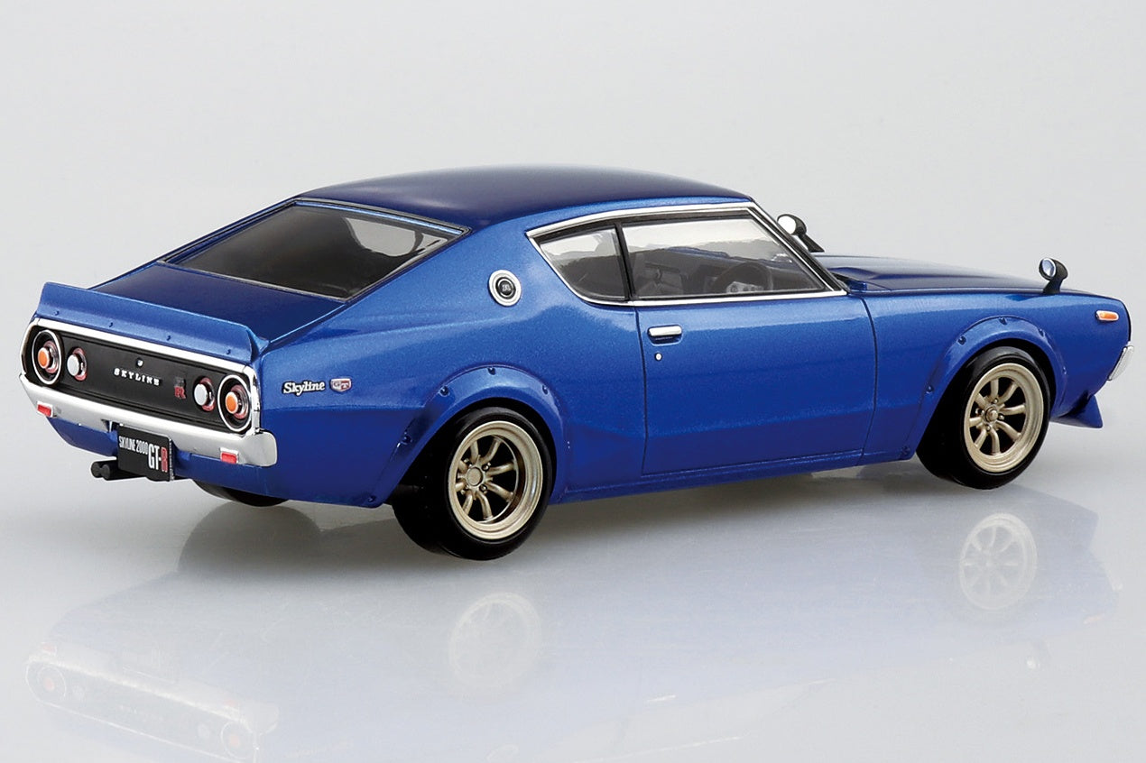 Aoshima 1/32 SNAP KIT #18-SP4 Nissan C110 Skyline GT-R Custom(Metallic Blue)