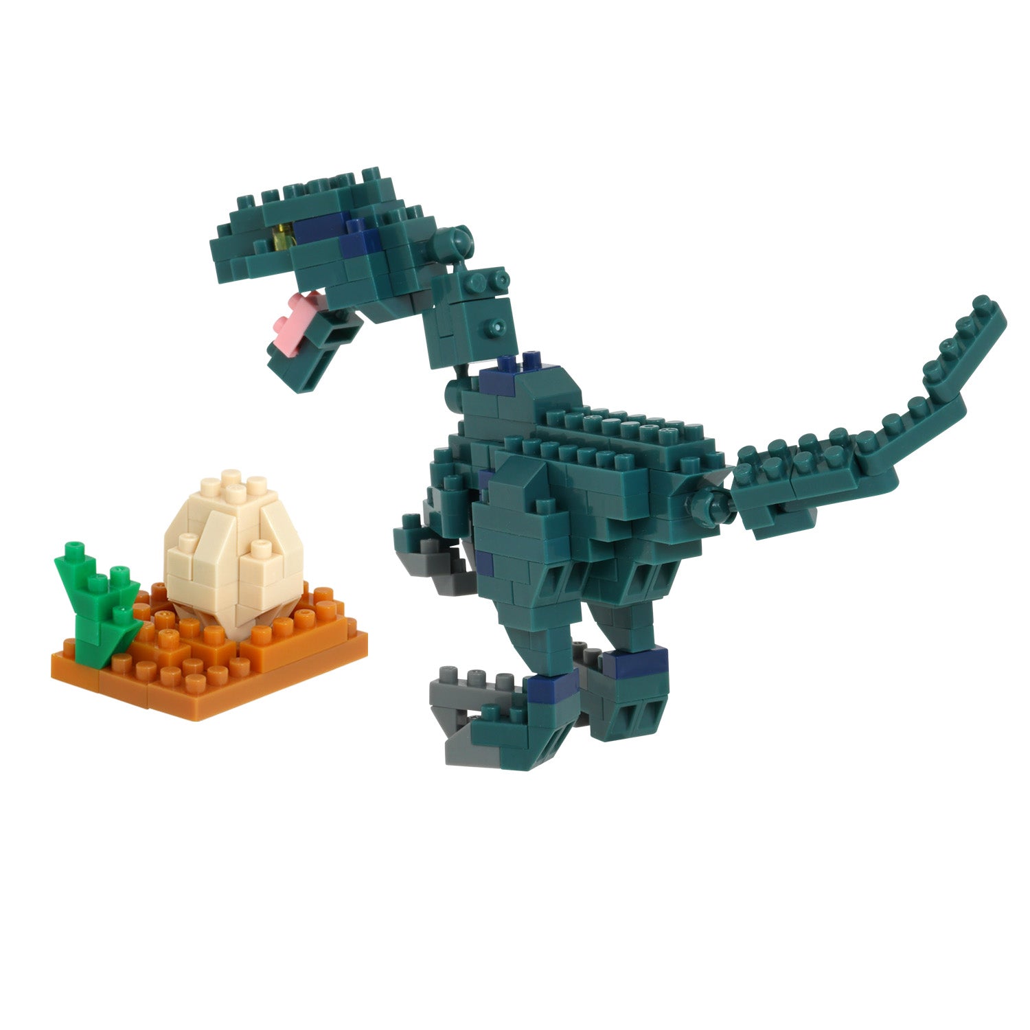 Nanoblock Collection Series Velociraptor "Dinosaurs"