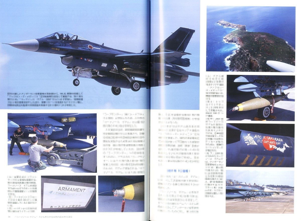 Model Art Model Art Profile 7 - Fighter Support F-2 of JASDF (Japanese) (mdp-029)