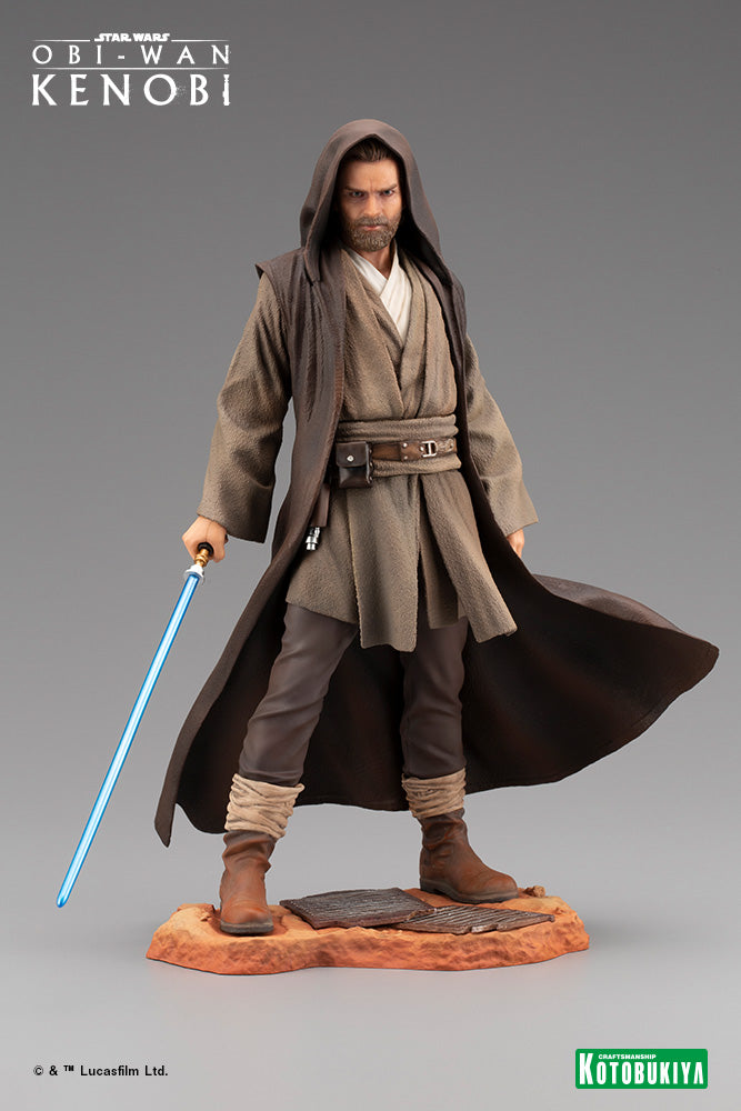 Kotobukiya 1/7 Star Wars Series ARTFX Obi-Wan Kenobi™, Pre-Painted Pvc Statue