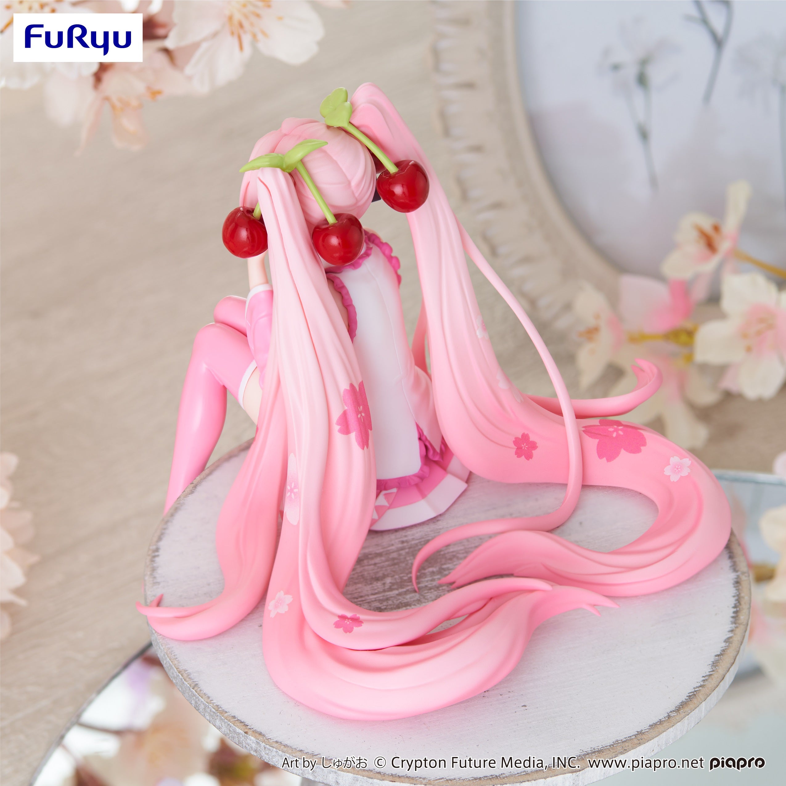 FURYU Corporation Hatsune Miku　Noodle Stopper Figure -Sakura Miku 2023 Smile ver.-