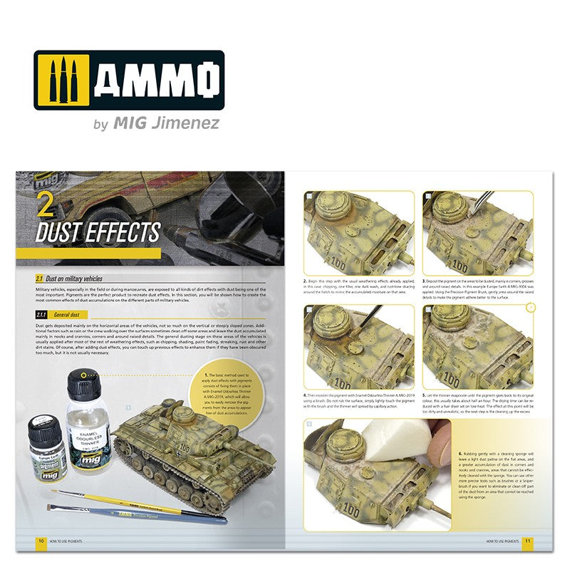 Ammo Mig AMMO MODELLING GUIDE – How to Use Pigments (English)