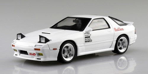 Aoshima 1/24 Pre-Painted Initial D Takahashi Ryosuke FC3S RX-7 (Comics Vol.5 Akina Battle Ver.) Model Kit