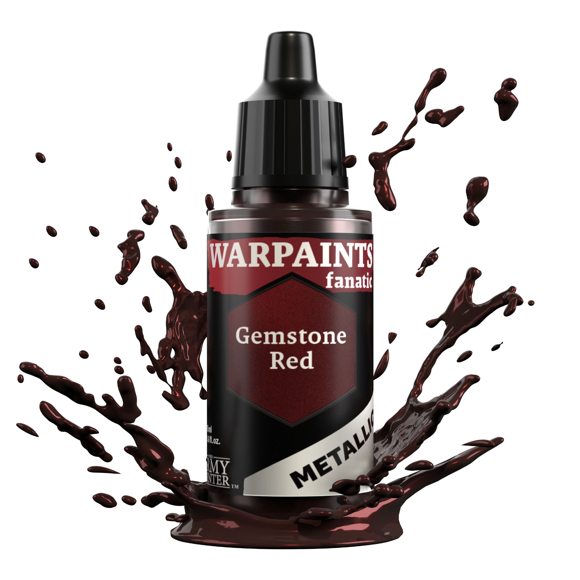 Army Painter Warpaints Fanatic Metallic, Gemstone Red