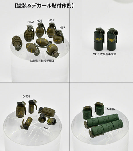 TomyTec Little Armory 1/12 LD046 Grenade Set