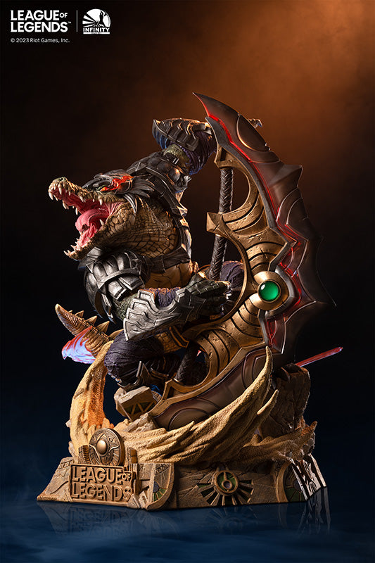 Infinity Studio League of Legends Series The Butcher of the Sands Renekton Statue Worlds Ver. 1/4 Scale Figure