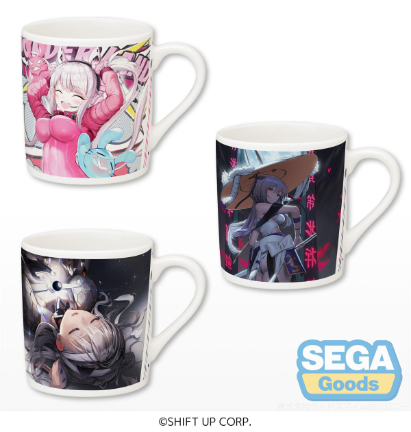 SEGA GODDESS OF VICTORY: NIKKE" PM Mug  (Pack of 7 Alice, 7 Scarlet, 8 Modernia) | 4582733421704