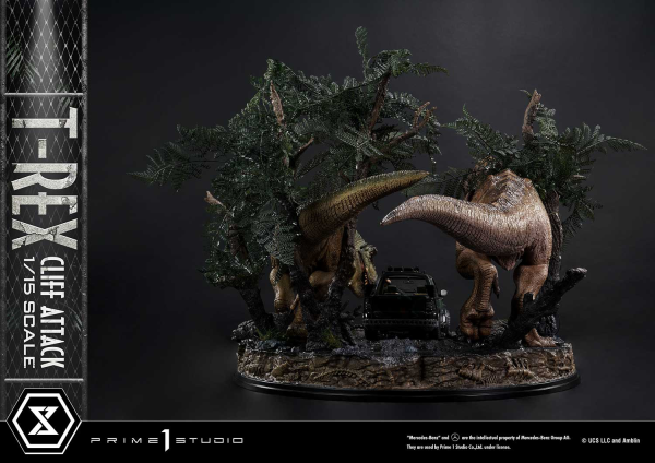 Prime 1 Studio Legacy Museum Collection The Lost World: Jurassic Park (Film) T-Rex Cliff Attack 1/15 scale Bonus Version(4582647121011)(4582647121011)