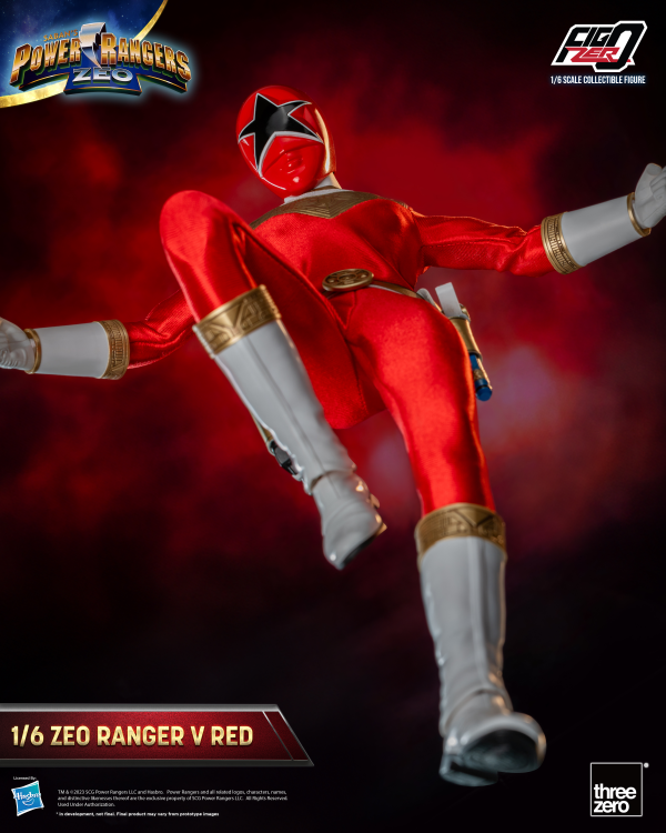 Three Zero Power Rangers Zeo - FigZero 1/6 Zeo Ranger V Red