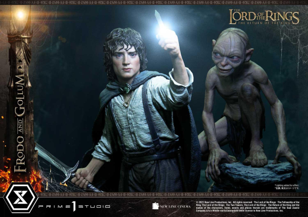 Prime 1 Studio Premium Masterline The Lord of the Rings: The Return of the King (Film) Frodo & Gollum(4582535949536)(4582535949536)