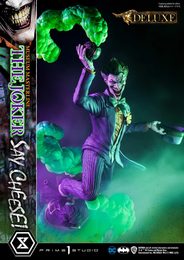 Prime 1 Studio Museum Masterline Batman (Comics) The Joker - Say Cheese DX Bonus Version | 4580708035123