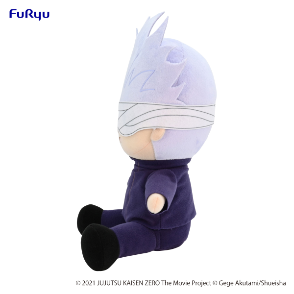 Jujutsu Kaisen 0: The Movie　KYURUMARU Big Plush Toy-Satoru Gojo-