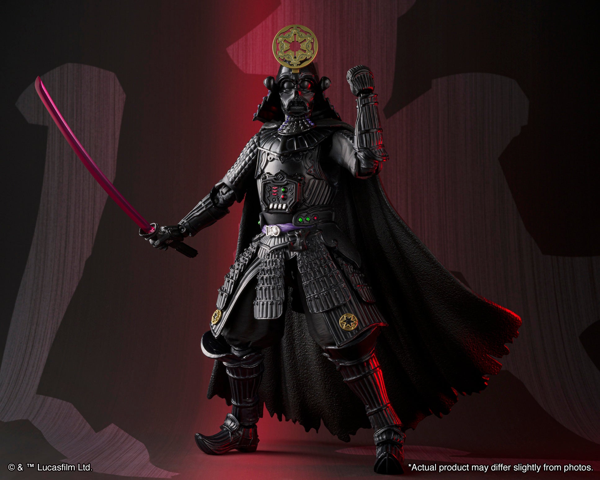 Bandai Spirits Meisho Movie Realization Samurai Taisho Darth Vader (Vengeful Spirit) "Star Wars: Obi-Wan Kenobi"