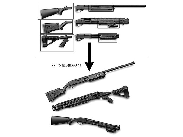 TomyTec Little Armory 1/12 LA093 Ｍ870 Tactical Type