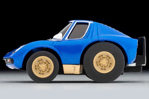 TomyTec Choro Q zero Z-73b Lamborghini Miura SV Blue