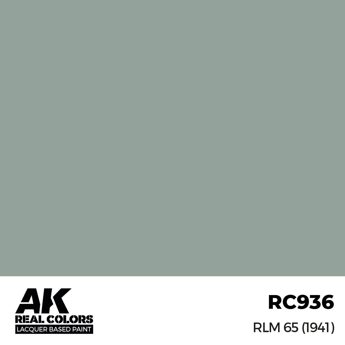 AK Interactive Real Colors RLM 65 (1941) 17 ml. | 8435568336896