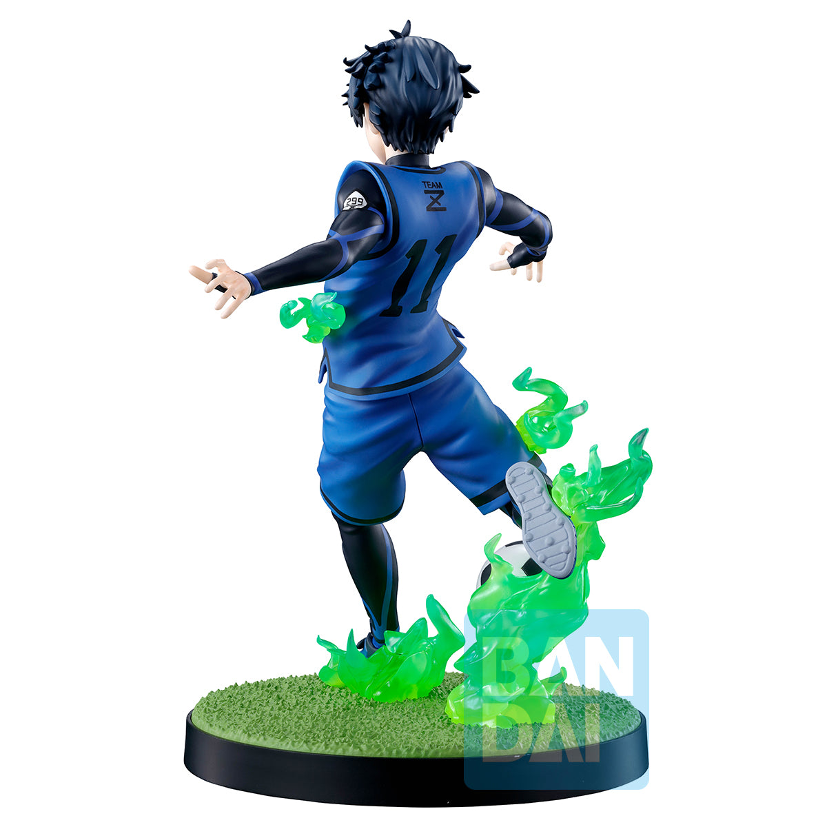 Bandai Ichibansho Figure Yoichi Isagi (Take Up Arms Striker) "Blue Lock"