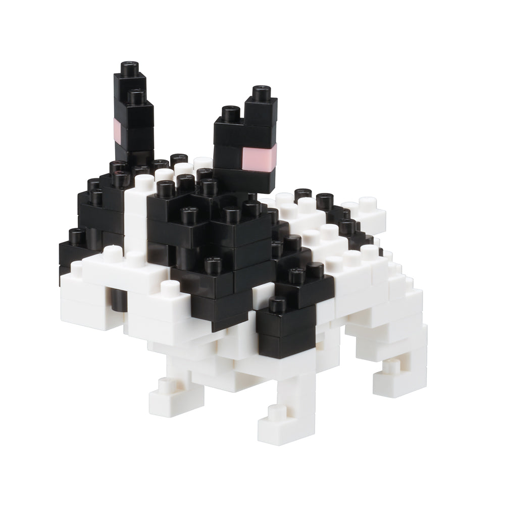 Nanoblock Collection Series, French Bulldog (Pied) "Dog Breed"