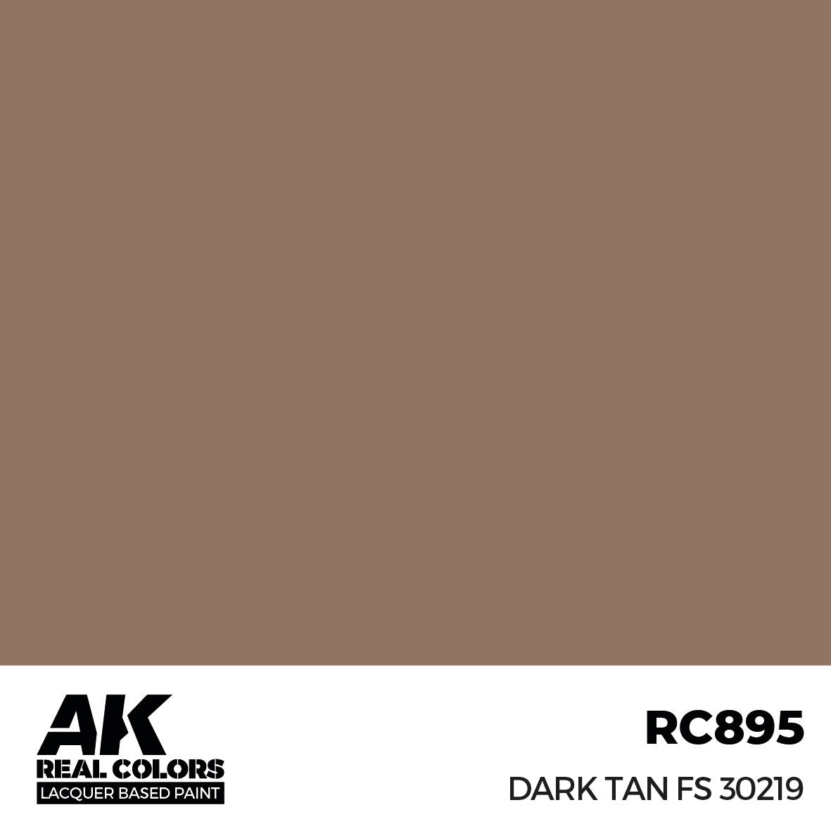 AK Interactive Real Colors Dark Tan FS 30219 17 ml. | 8435568336483