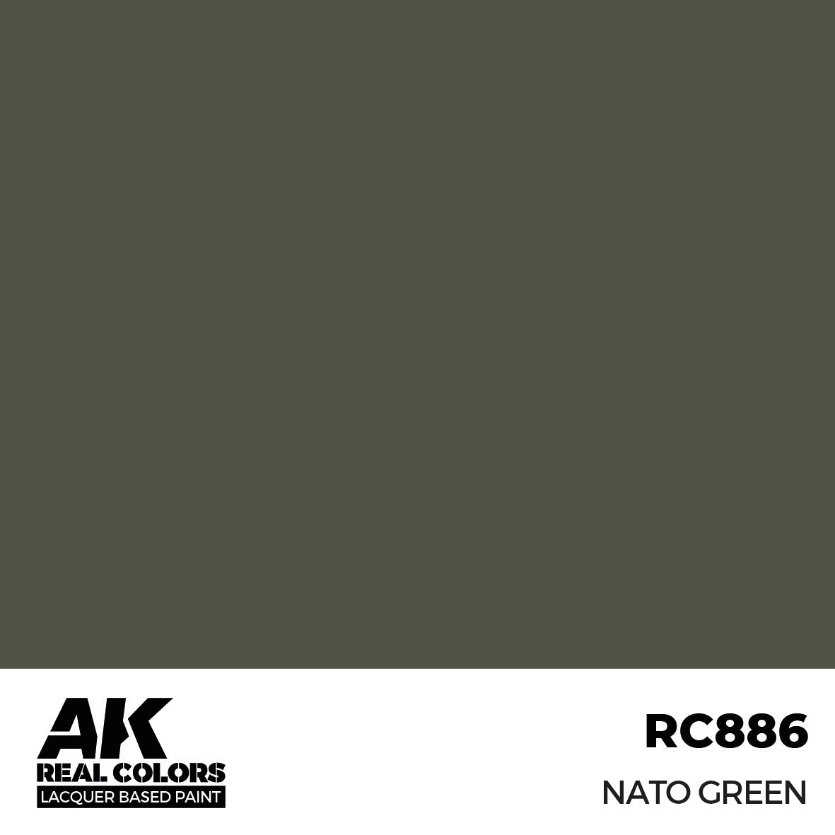 AK Interactive Real Colors NATO Green 17 ml. | 8435568336391