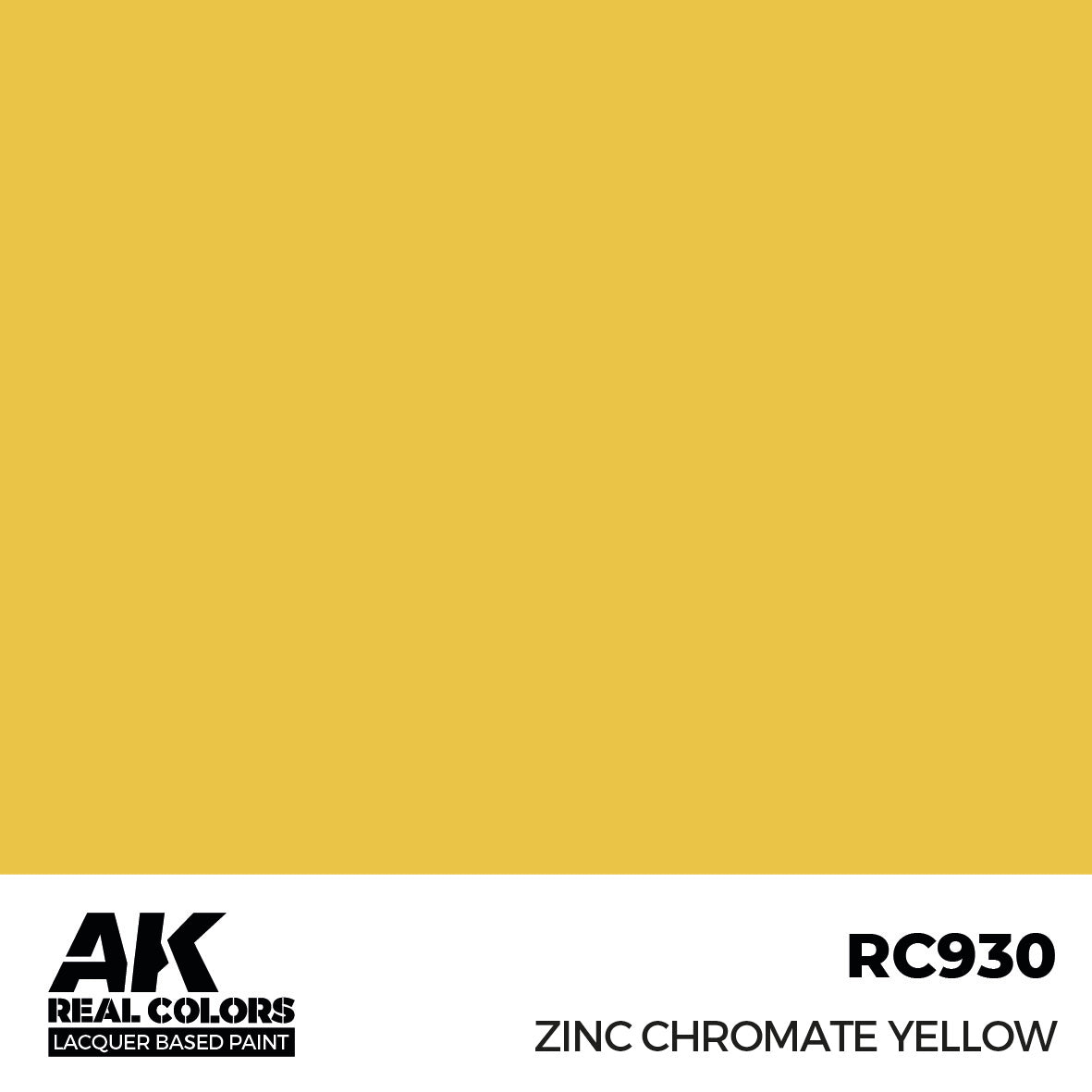 AK Interactive Real Colors Zinc Chromate Yellow 17 ml. | 8435568336834