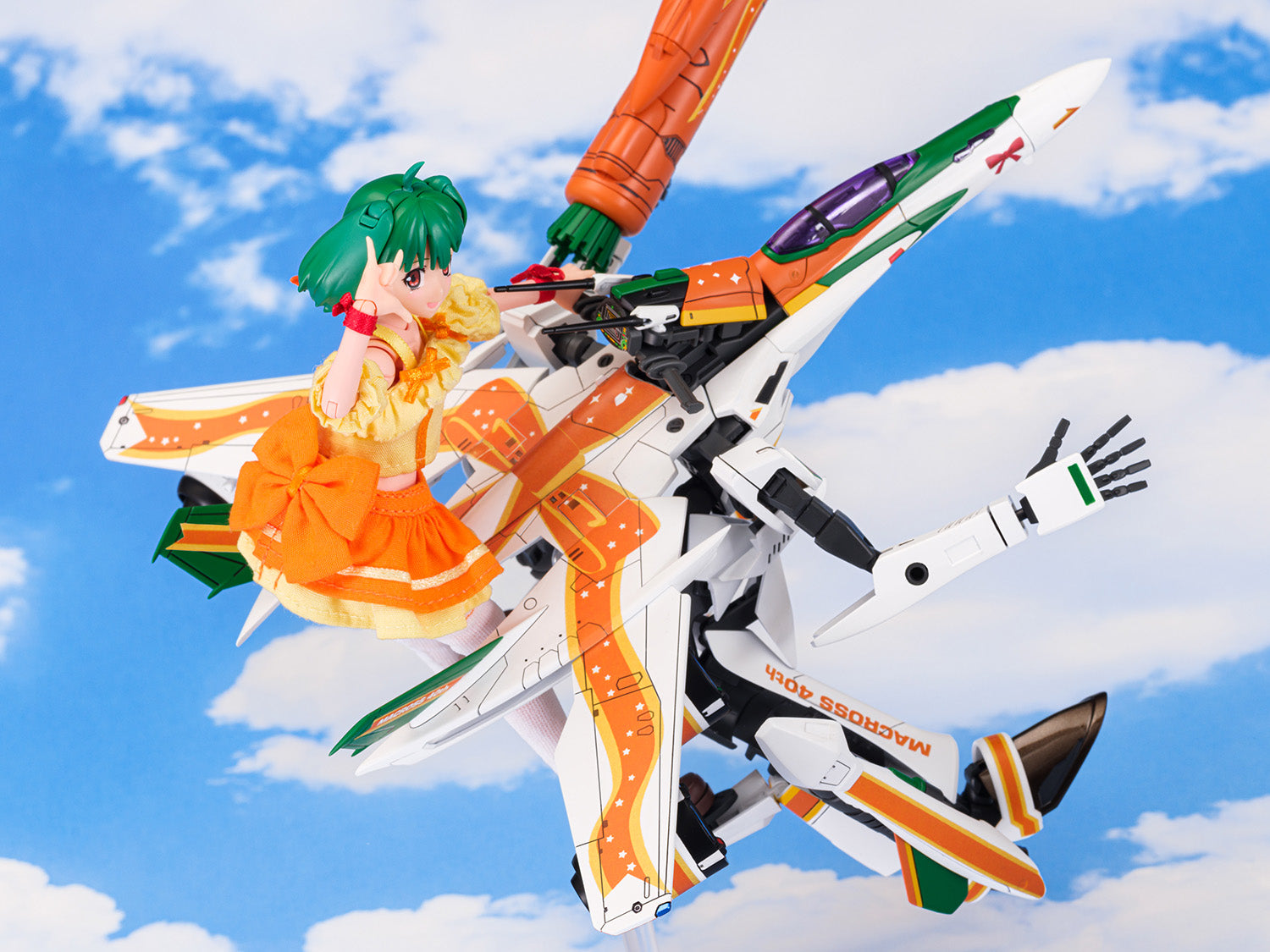 Aoshima V.F.G. Macross F VF-25F Messiah Ranka Lee Macross 40th Anniversary