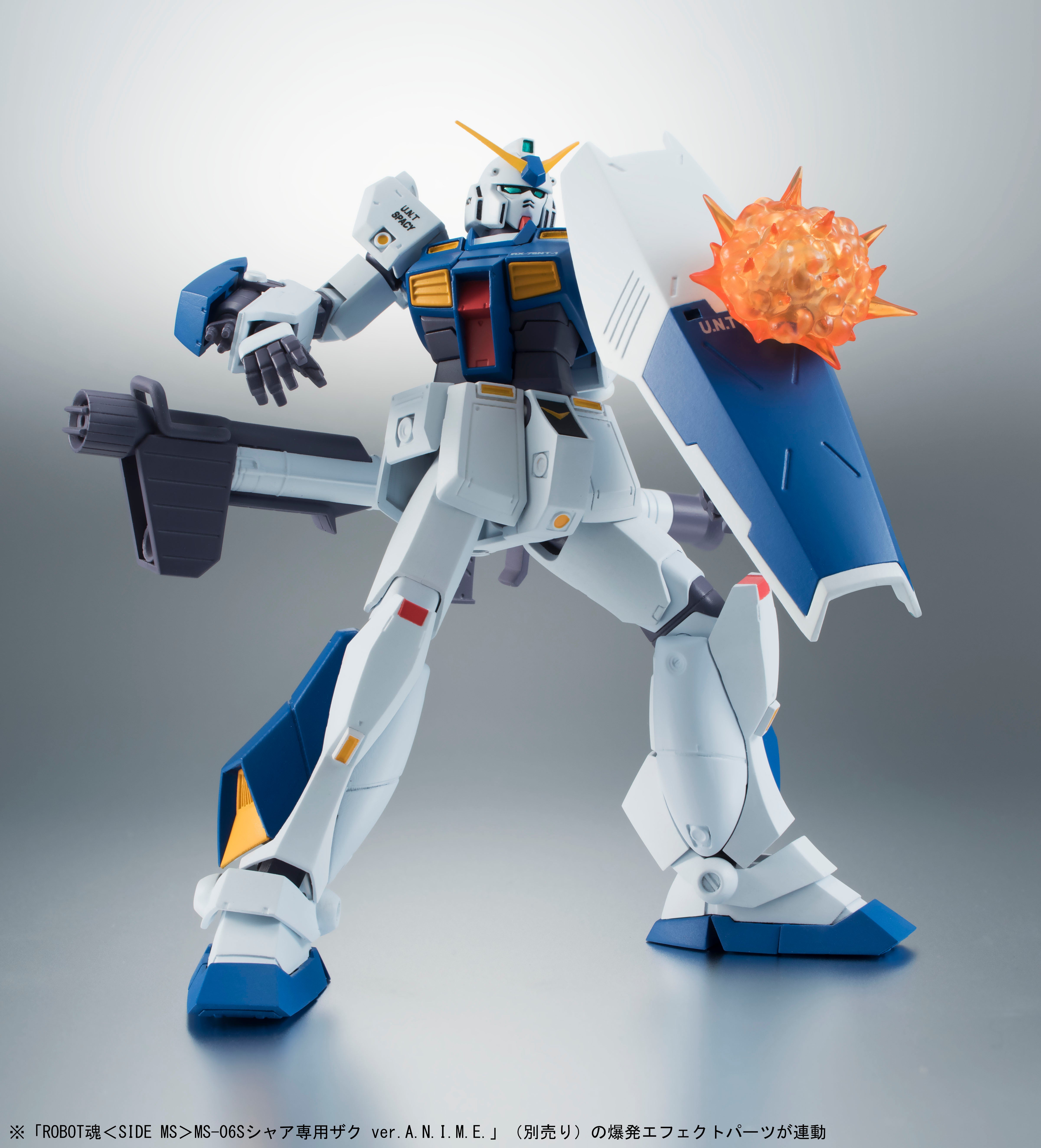 Bandai Tamashii Nations The Robot Spirits <Side MS> RX-78NT-1 Gundam NT-1 Ver. A.N.I.M.E. "Mobile Suit Gundam 0080 War In The Pocket"