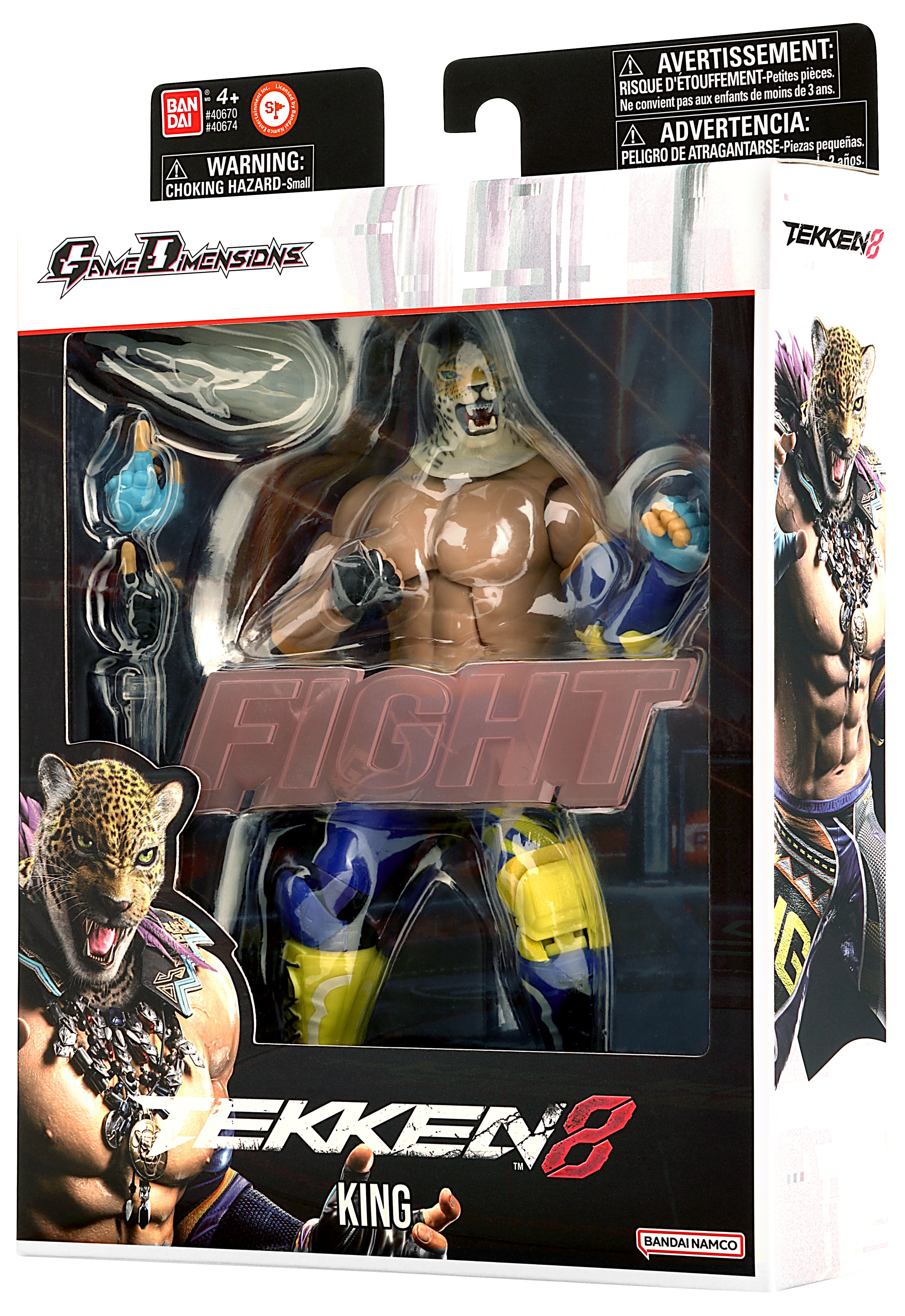 Bandai GameDimensions Tekken Action Figure -King- "Tekken 8"