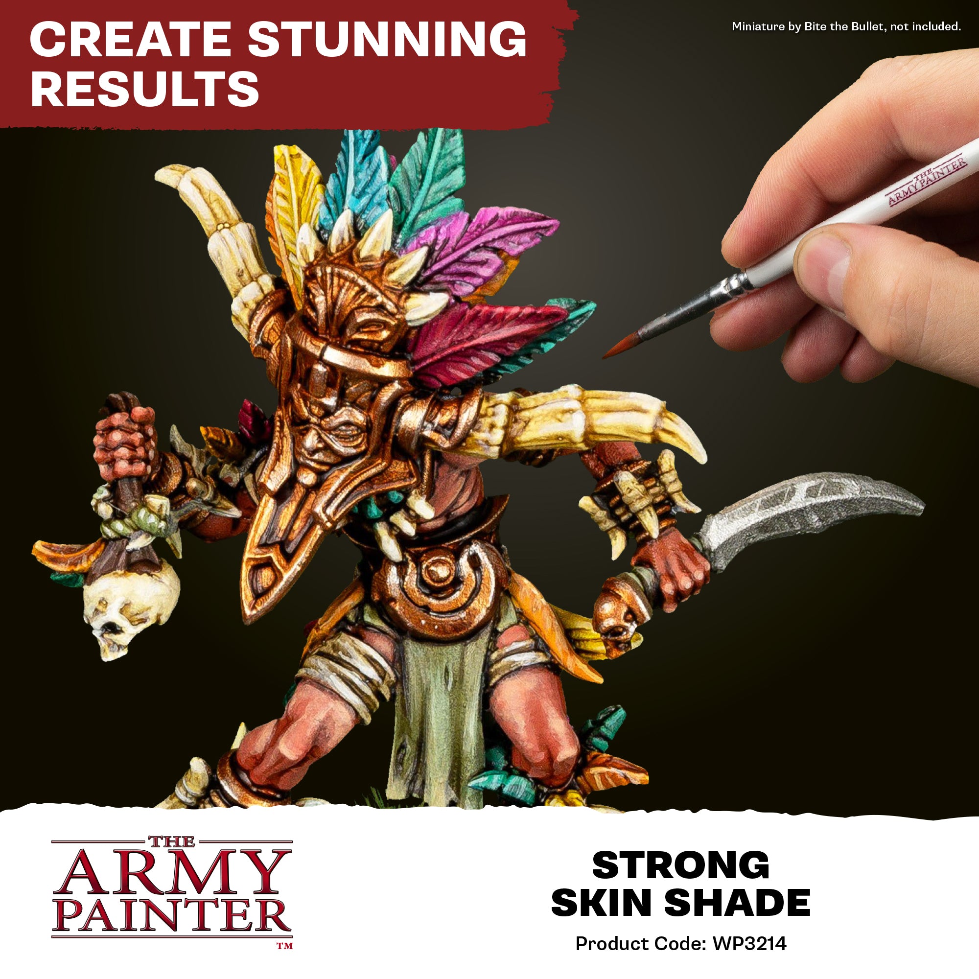 Army Painter Warpaints Fanatic Wash, Strong Skin Shade