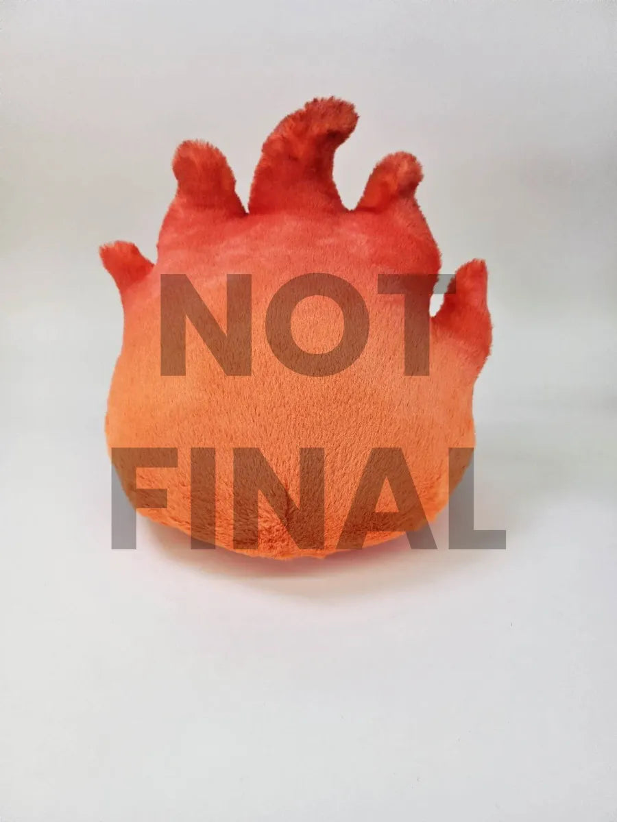 Sun Arrow Plush Fluffy Calcifer - 13" "Howl's Moving Castle"