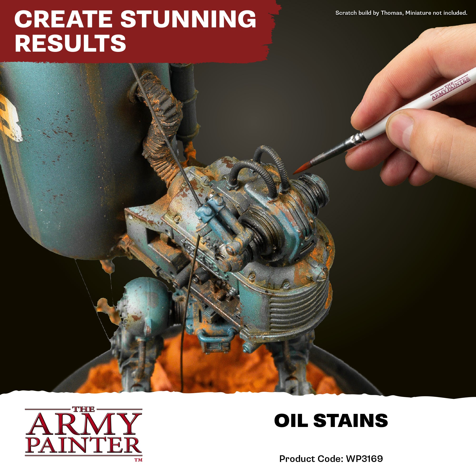 Army Painter Warpaints Fanatic Effects, Oil Stains