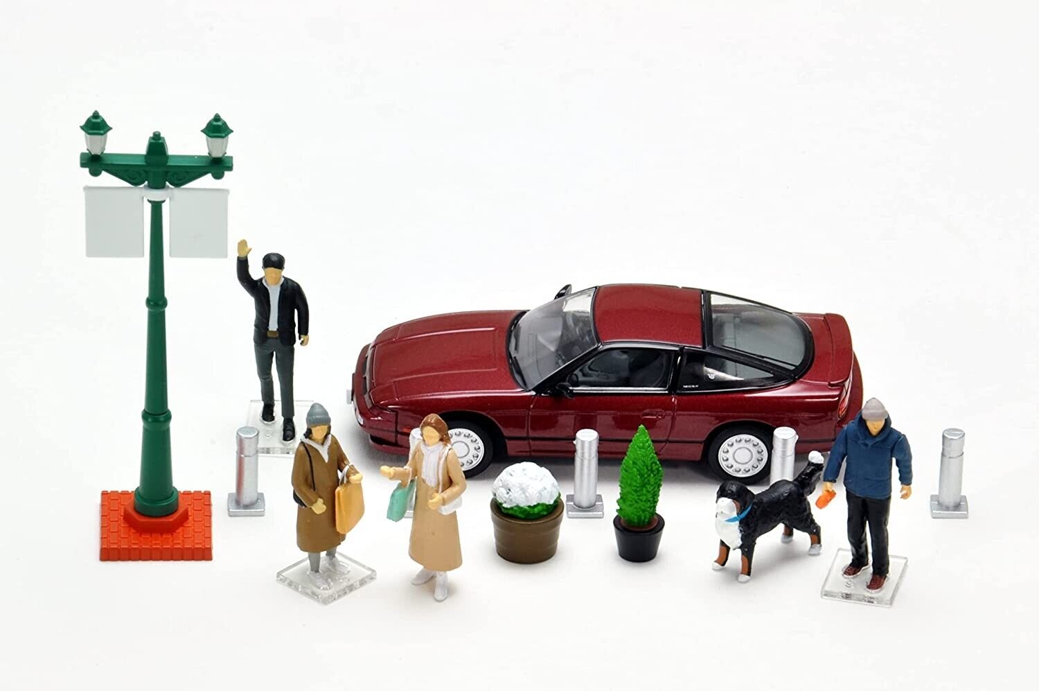 TomyTec Diocolle 64 1/64 #Car Snap 08a Urban Town Scene