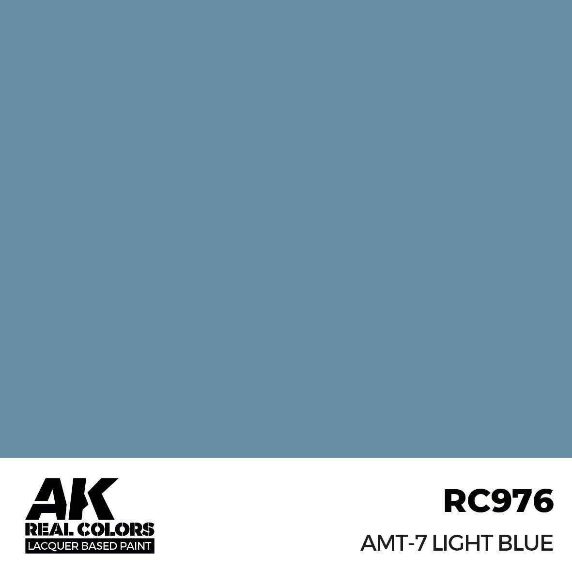 AK Interactive Real Colors AMT-7 Light Blue 17 ml. | 8435568337299