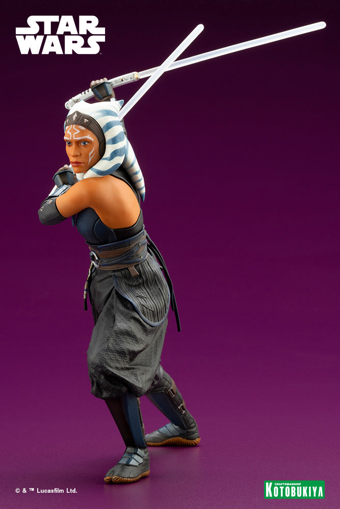 Kotobukiya 1/10 The Mandalorian Series ARTFX+ AHSOKA TANO™, Pre-Painted Pvc Statue