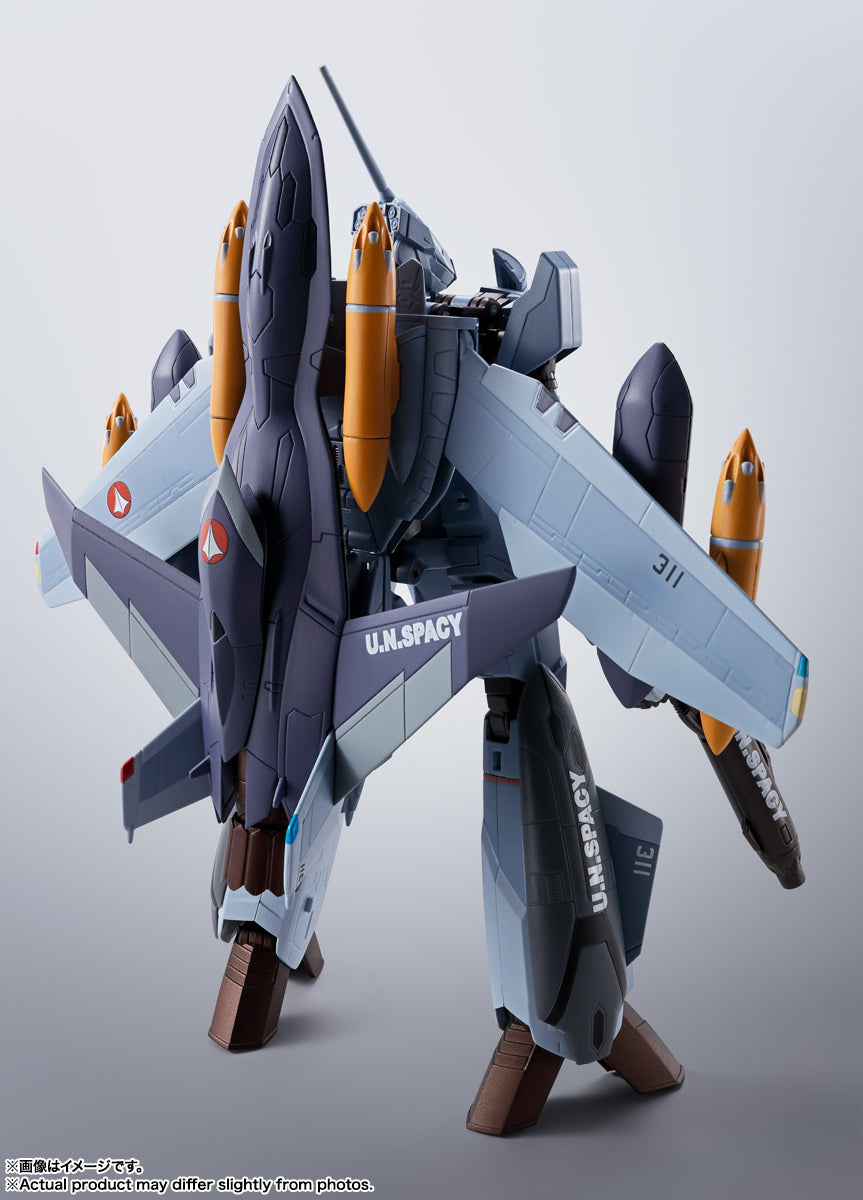 BANDAI Spirits VF-0A PHOENIX(SHIN KUDO USE) ＋ QF-2200D-B GHOST "MACROSS ZERO", TAMASHII NATIONS HI-METAL R