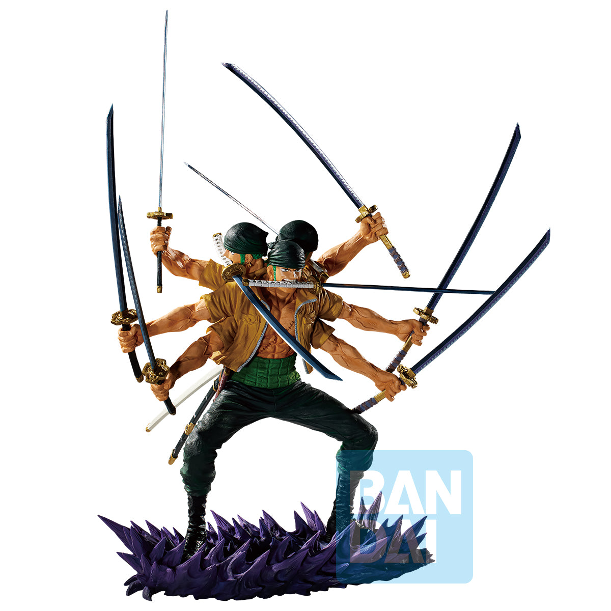 Bandai Ichibansho Figure Roronoa Zoro (Genealogy of Swordsman's Soul) "One Piece"