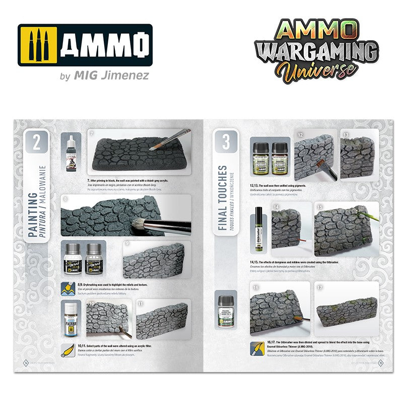 Ammo Mig AMMO WARGAMING UNIVERSE Book 11 – Create Your Own Rocks (English, Castellano, Polski)