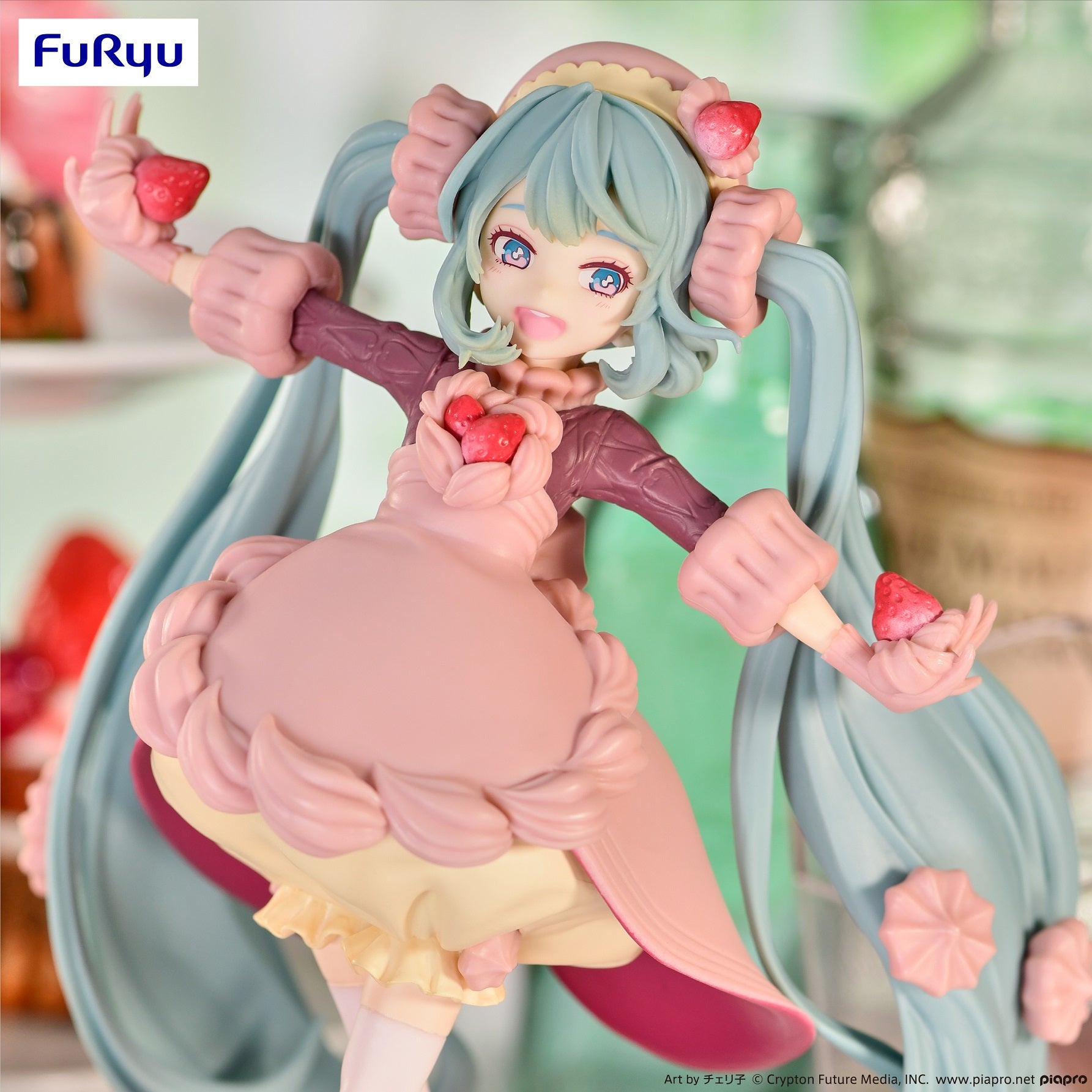 FURYU Corporation Hatsune Miku　SweetSweets Series Figure -Strawberry Chocolate Short-(re-run)